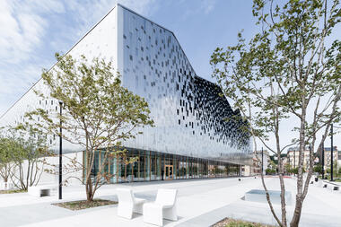 Pôle Simone Veil Multifunctional and Sports Center / K architectures Sigwalt Herman