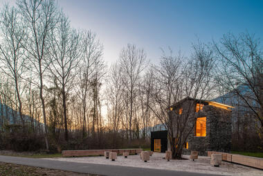 The Kingfischer’s Nest Visitor Center / Architetto Marco Ghilotti