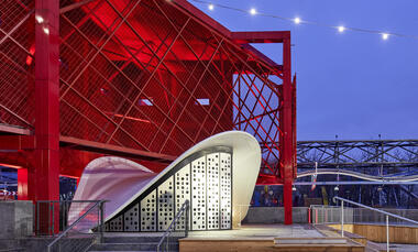 Bernard Tschumi projeta nova intervenção no Parc de la Villette
