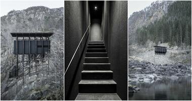 La noble simplicidad del museo de la Mina de Zinc Allmannajuvet de Peter Zumthor