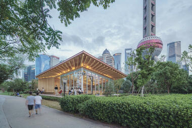 上海黄浦东岸望江驿 / 致正建筑工作室