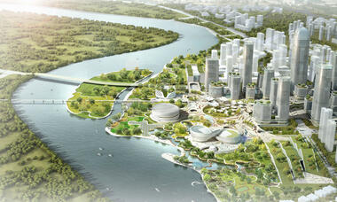 Master Plan Revealed for Binhai Eco City in Tianjin