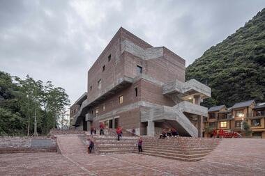 Cultural Service Center and Local Workshops of Ruyi Village / WCY Regional Studio