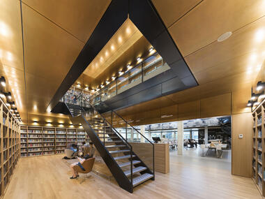 鹿特丹伊拉斯姆斯大学图书馆改造 / Defesche Van den Putte architecture + urbanism
