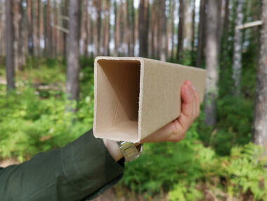 Wood Tube: Perfiles estructurales fabricados en base a celulosa