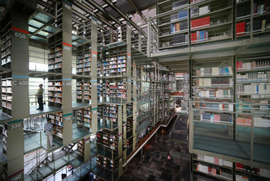 Gallery of Mexican Interiors: 18 Spaces That Use Books as a Design Element  - 19