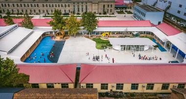 Xian County Sunshine Kindergarten / People's Architecture Office