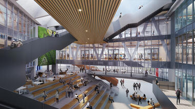 Cómo Sasaki está diseñando el futuro de los campus de educación superior en el mundo