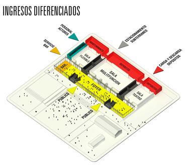 Galeria de Segundo Lugar no Concurso Nacional de Anteprojetos para o Centro Cultural da Assembleia Legislativa de Neuquén / Argentina  - 20