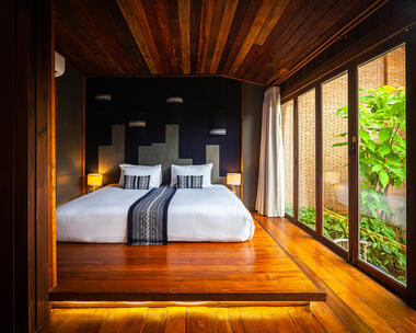 Galería de Hotel Boutique Athita Hidden Court Chiang Saen / Studio Miti  - 21