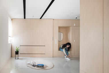 ¿Cómo duplicar la superficie de nuestras viviendas? El sistema flexible y modular con muebles robóticos BEYOME