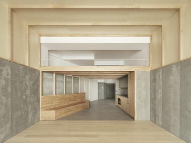 Transformación de oficinas en cuatro apartamentos / Ansede Quintáns, arquitectos