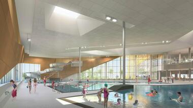 Gallery of Edmonton Eskimos Field House and Muliti-Use Recreation Complex / MacLennan Jaunkalns Miller Architects  - 2