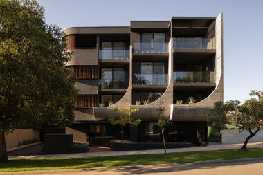 95 Evans Street Residential Building  / MJA Studio