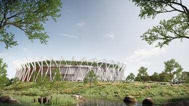 Populous presenta el primer estadio para eventos sin impacto climático en Múnich, Alemania