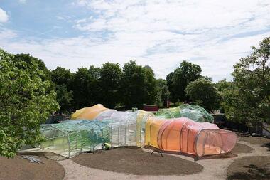 En Construcción: Primeras imágenes del Serpentine Pavilion diseñado por SelgasCano