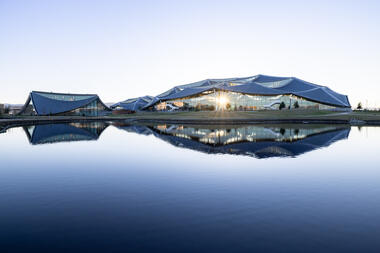 Google’s Bay View Campus Designed by BIG and Heatherwick Studio Opens in Silicon Valley, California