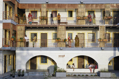 Projeto de Requalificação da Favela de Sanjaynagar / Community Design Agency