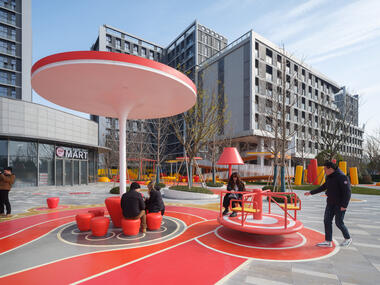 Gallery of Magma Flow Public Space / 100 Architects  - 21