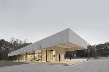 Gallery of Visitor Center Trade Union School Bernau / Steimle Architekten  - 2
