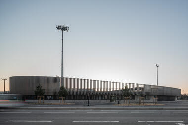 Tribut Stadium  / OLGGA architectes + SOCKEEL Architectes
