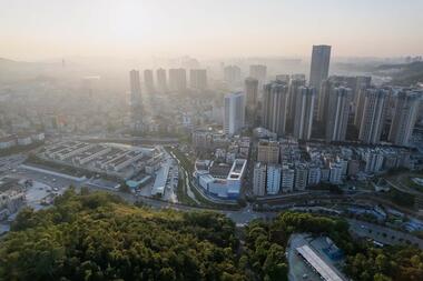 画廊 深圳蓝白艺术院校 / 万社设计  - 2