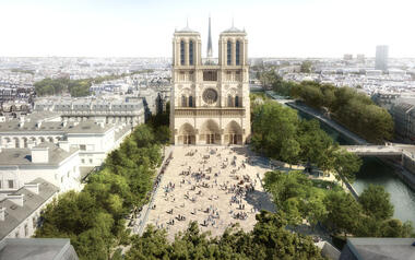 Notre Dame to Receive New Landscape Design: Bas Smets Wins Competition to Reimagine the Cathedral's Surroundings