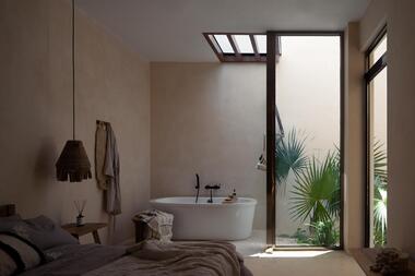 Interior Design: Houses in Mexico That Include Bathtubs