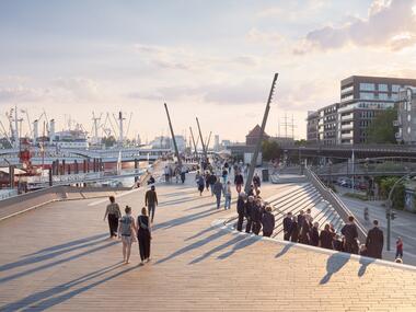 Galería de Paseo fluvial Niederhafen / Zaha Hadid Architects  - 17