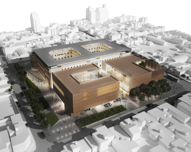 Segundo lugar Concurso Anteproyecto Centro Cultural, Comercial Y Residencial Paseo De Güemes / Argentina