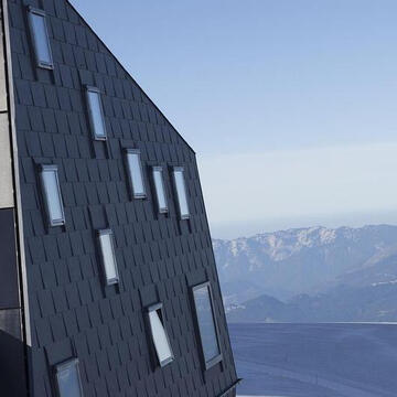 Roof Window in Mountain Hut on Austrian Glacier from VELUX Group