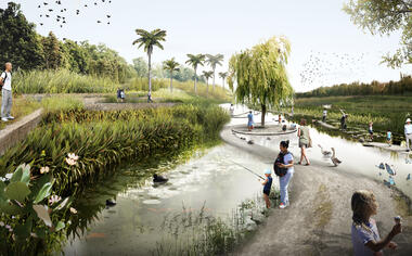Conoce el proyecto ganador para el corredor ambiental urbano del Río Cali, Colombia