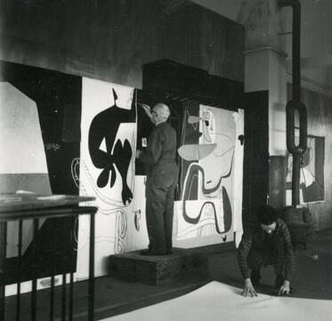 Gallery of The Almine Rech Gallery In New York Presents An Exhibition Of Tapestries Made By Le Corbusier   - 1