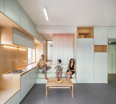 Planos de departamentos de menos de 50m²