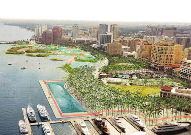 Galeria de Ecosistema Urbano requalificará West Palm Beach em Miami  - 1