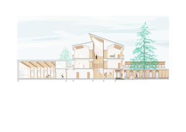Galería de Centro comunitario y juvenil Le Cèdre / Guillaume Ramillien Architecture  - 18
