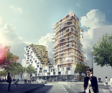 Conjunto de Viviendas en Masséna / Hamonic + Masson  + architectes mandataires  + Comte&Vollenweider architectes associés