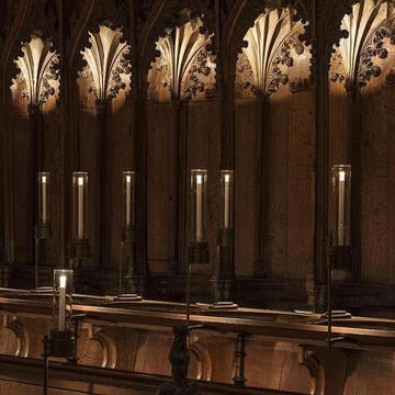 Iluminación inteligente para templos religiosos- Norwich Cathedral de Lutron