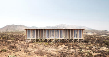 Josep Ferrando se suma al proyecto ochoquebradas con el diseño de una casa y hotel de madera