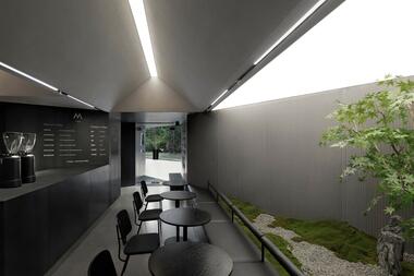 M Stand coffee in Baoshan / Atelier RAW