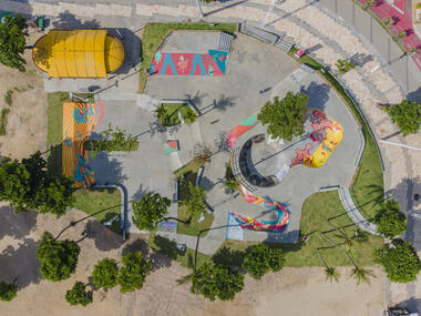 Skatepark Av. Beira Mar / Henry Teixeira Arquitetura e Urbanismo