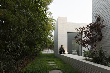 Casa de ladrillo en La Eliana / sanchis olivares