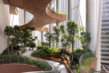 CapitaSpring  / BIG + Carlo Ratti Associati