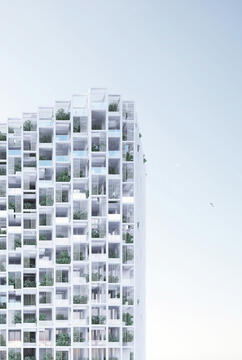 penda diseña edificio con viviendas modulares (y personalizables) en India 