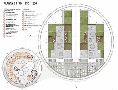 Galería de Espacio Colectivo Arquitectos, tercer lugar en diseño del Colegio Argelia II y Centro de la Bici  - 19