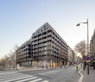 Apartamentos Tolbiac / AAVP Architecture