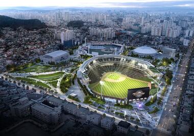 A Baseball Stadium in South Korea and an Aquatic Center in Canada: 8 Unbuilt Sports Facilities Submitted to ArchDaily