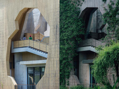 2007 vs 2021: Presenciando el crecimiento en el campus de Xiangshan de la Academia de Arte de China 
