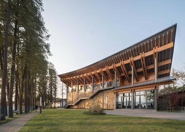 Gallery of Exhibition Hall for the Achievements of the 30th Anniversary of China's Implementation of the Ramsar Convention on Wetlands / Li Baofeng Architecture Studio of HUST  - 6