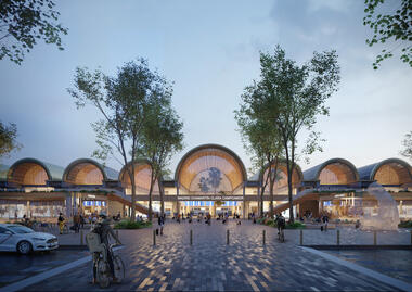Gallery of Unstudio and b720 Arquitectura Win Competition to Design and Remodel the Madrid-Chamartín Station, in Spain   - 2